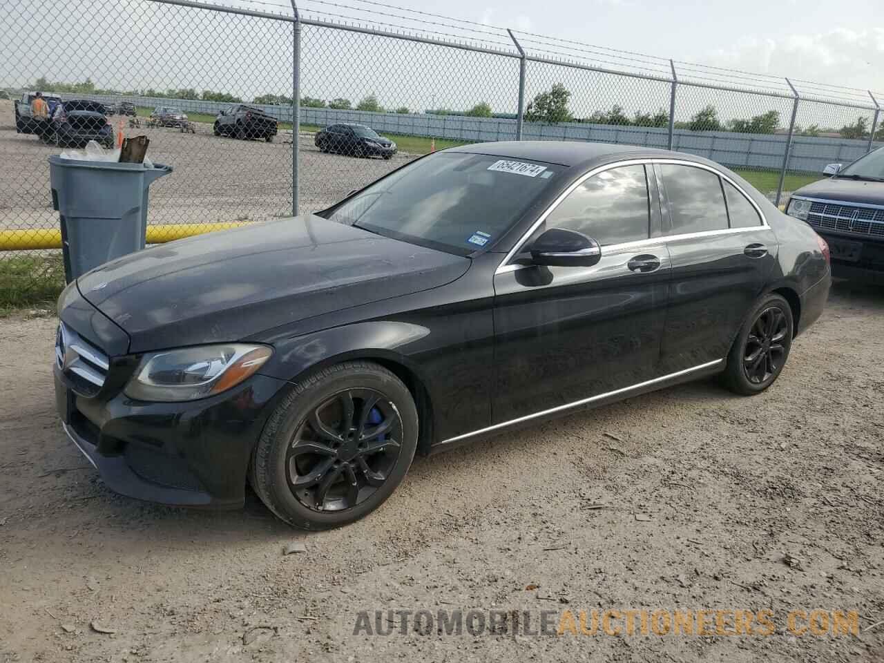 55SWF4JB8FU076171 MERCEDES-BENZ C-CLASS 2015