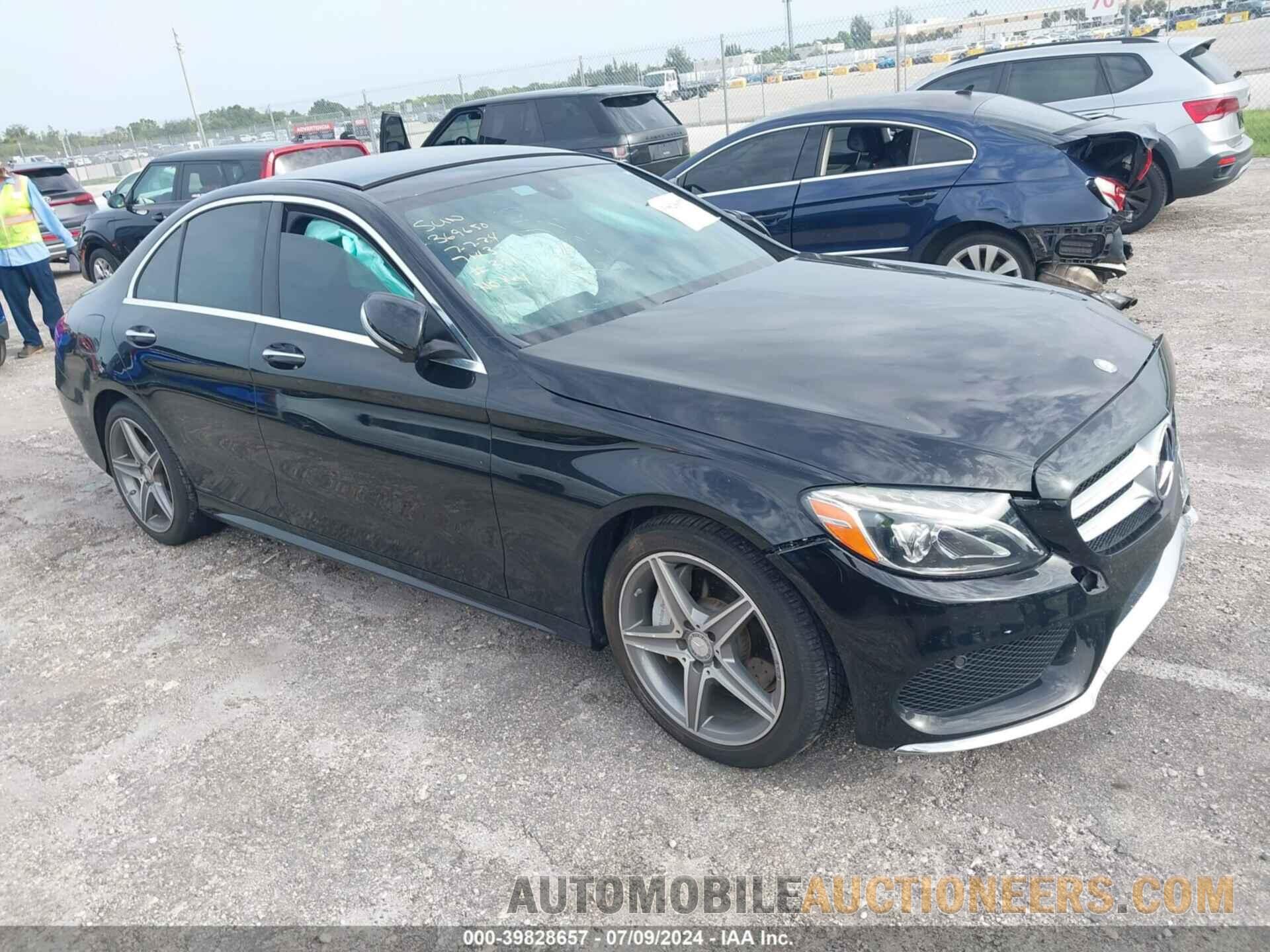 55SWF4JB8FU077143 MERCEDES-BENZ C 300 2015