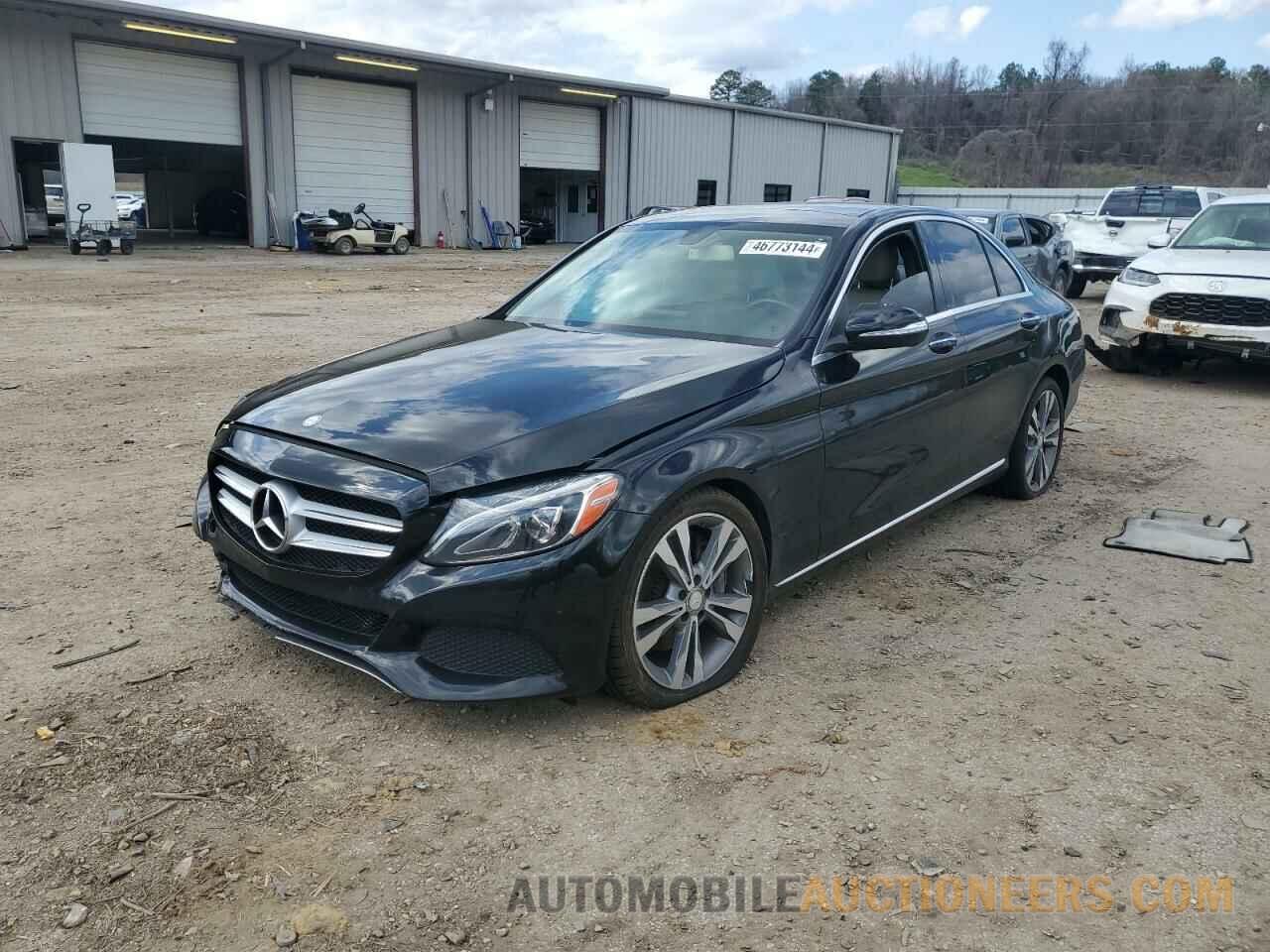 55SWF4JB8FU077806 MERCEDES-BENZ C-CLASS 2015