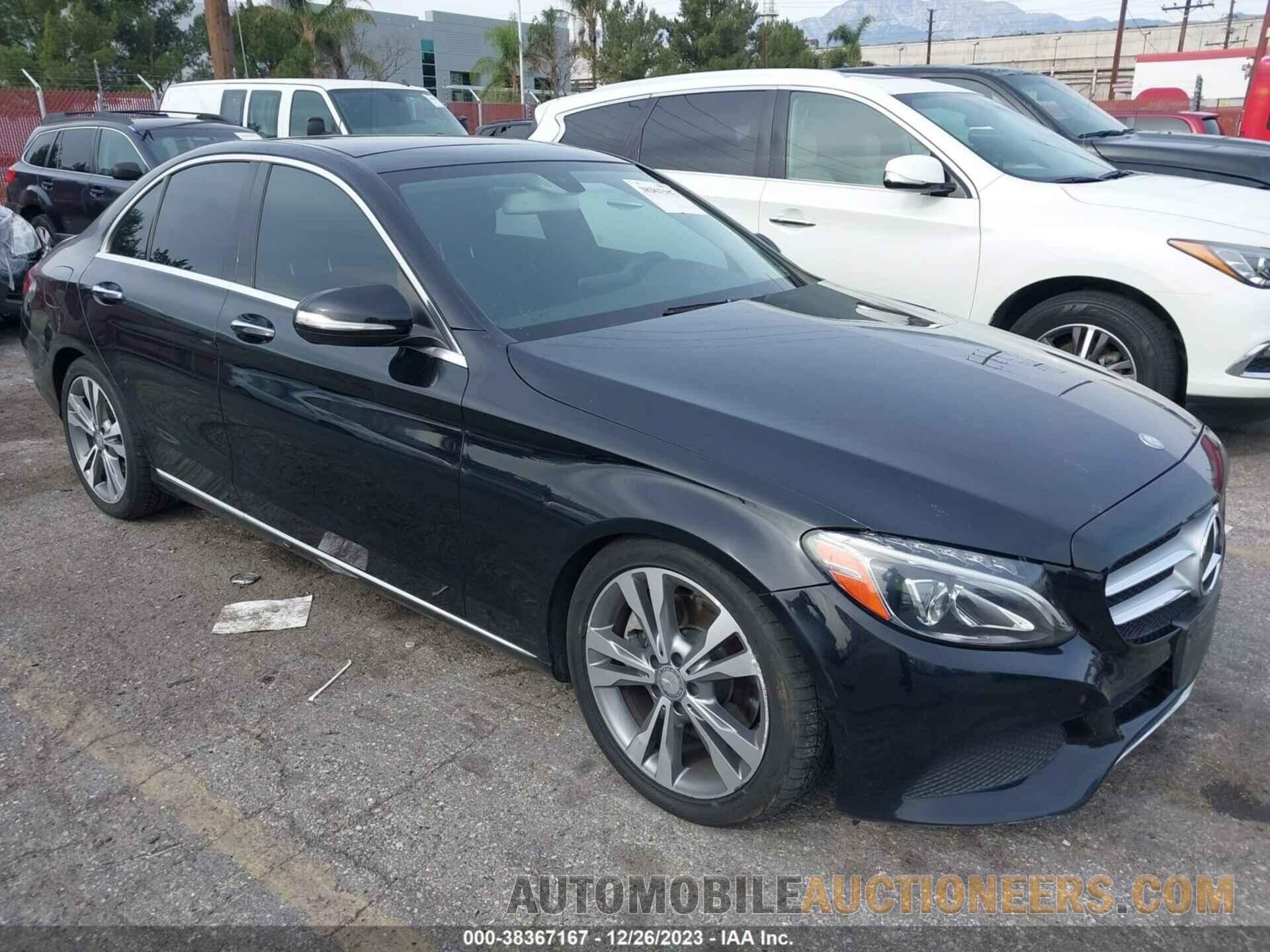 55SWF4JB8FU077904 MERCEDES-BENZ C 2015