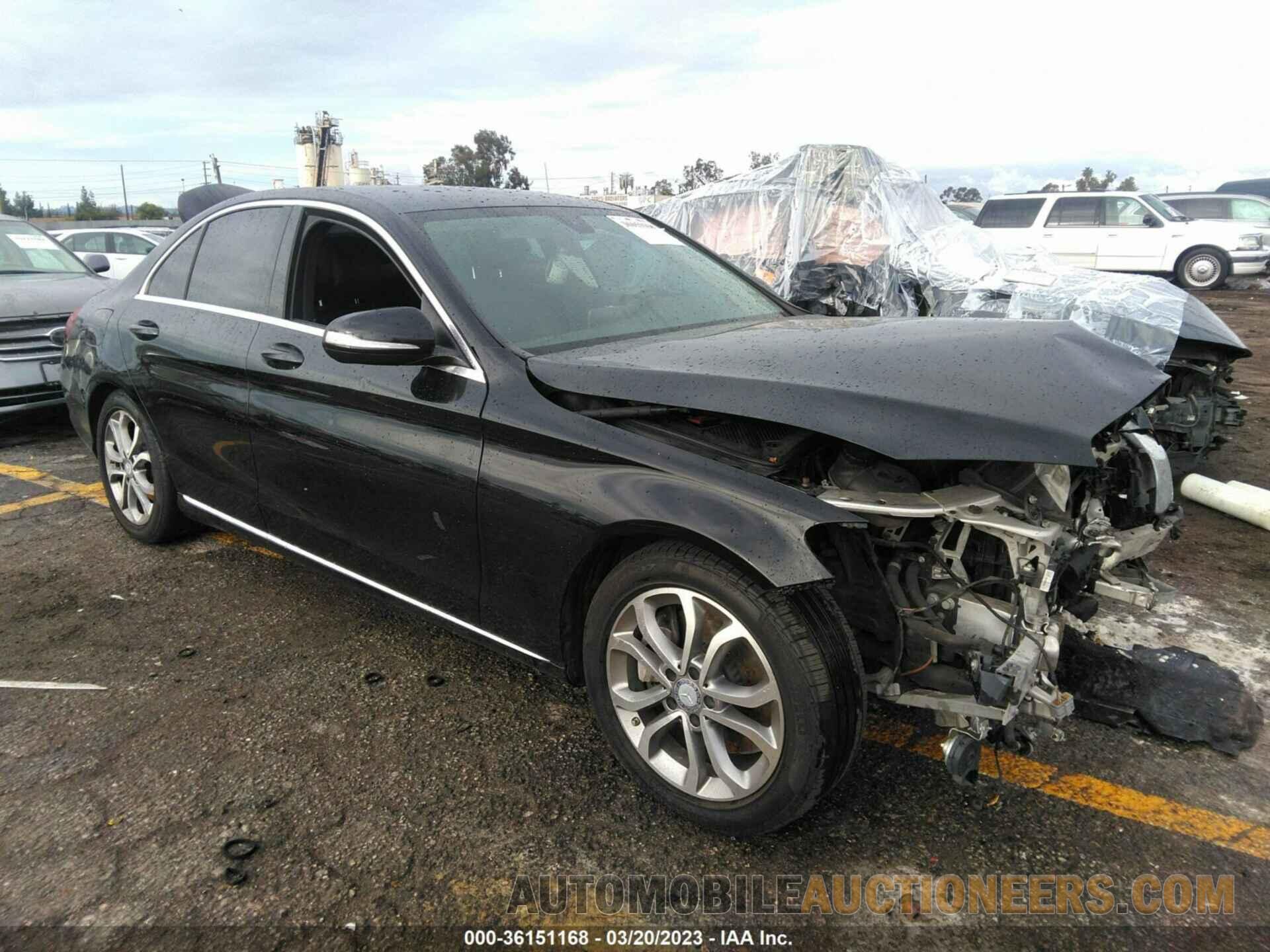 55SWF4JB8FU079264 MERCEDES-BENZ C-CLASS 2015