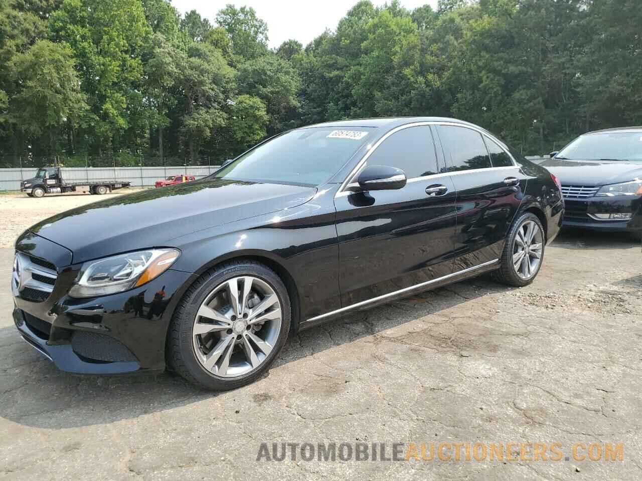 55SWF4JB8FU079510 MERCEDES-BENZ C-CLASS 2015