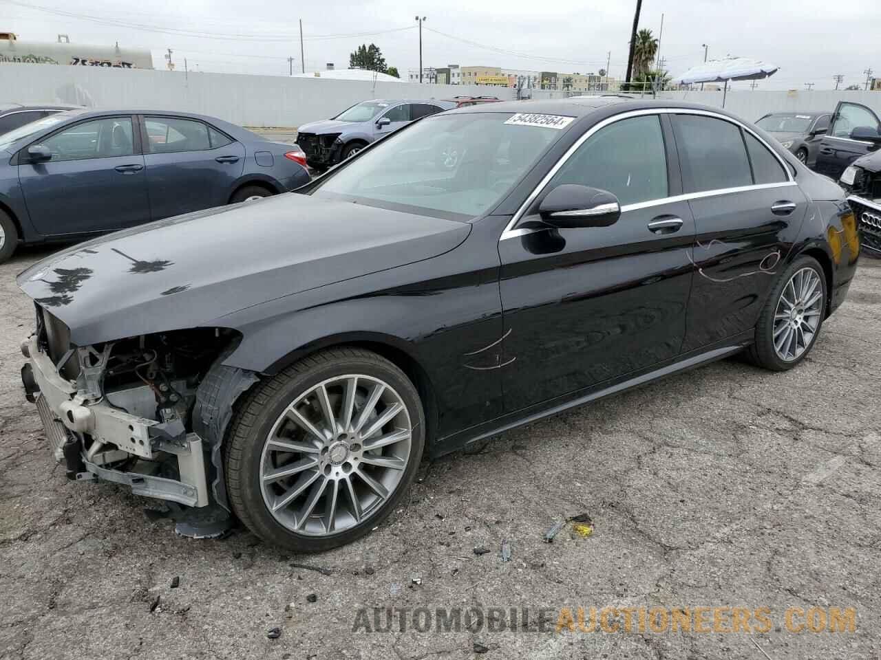 55SWF4JB8FU079541 MERCEDES-BENZ C-CLASS 2015