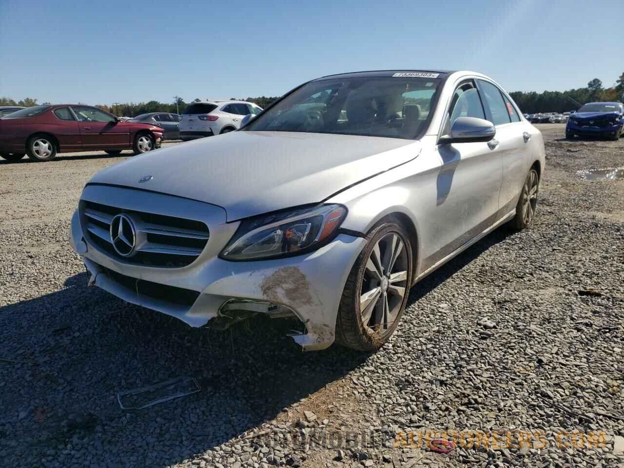 55SWF4JB8FU084822 MERCEDES-BENZ C-CLASS 2015