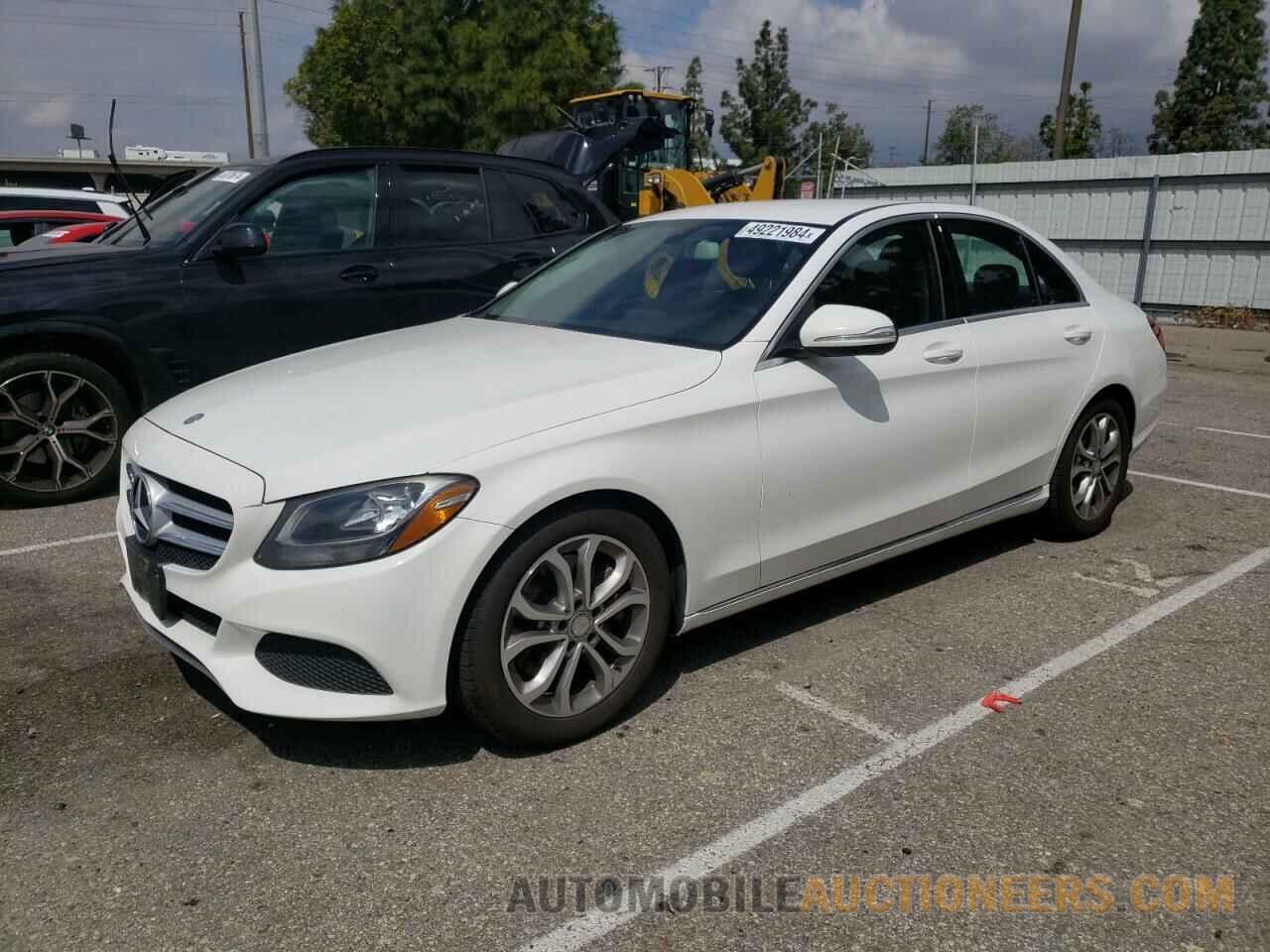 55SWF4JB8FU085064 MERCEDES-BENZ C-CLASS 2015