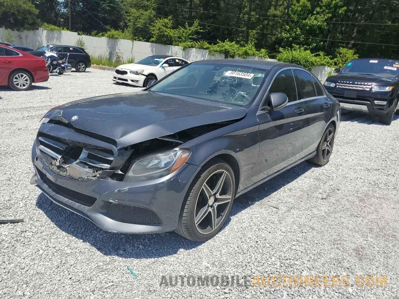 55SWF4JB8FU087591 MERCEDES-BENZ C-CLASS 2015