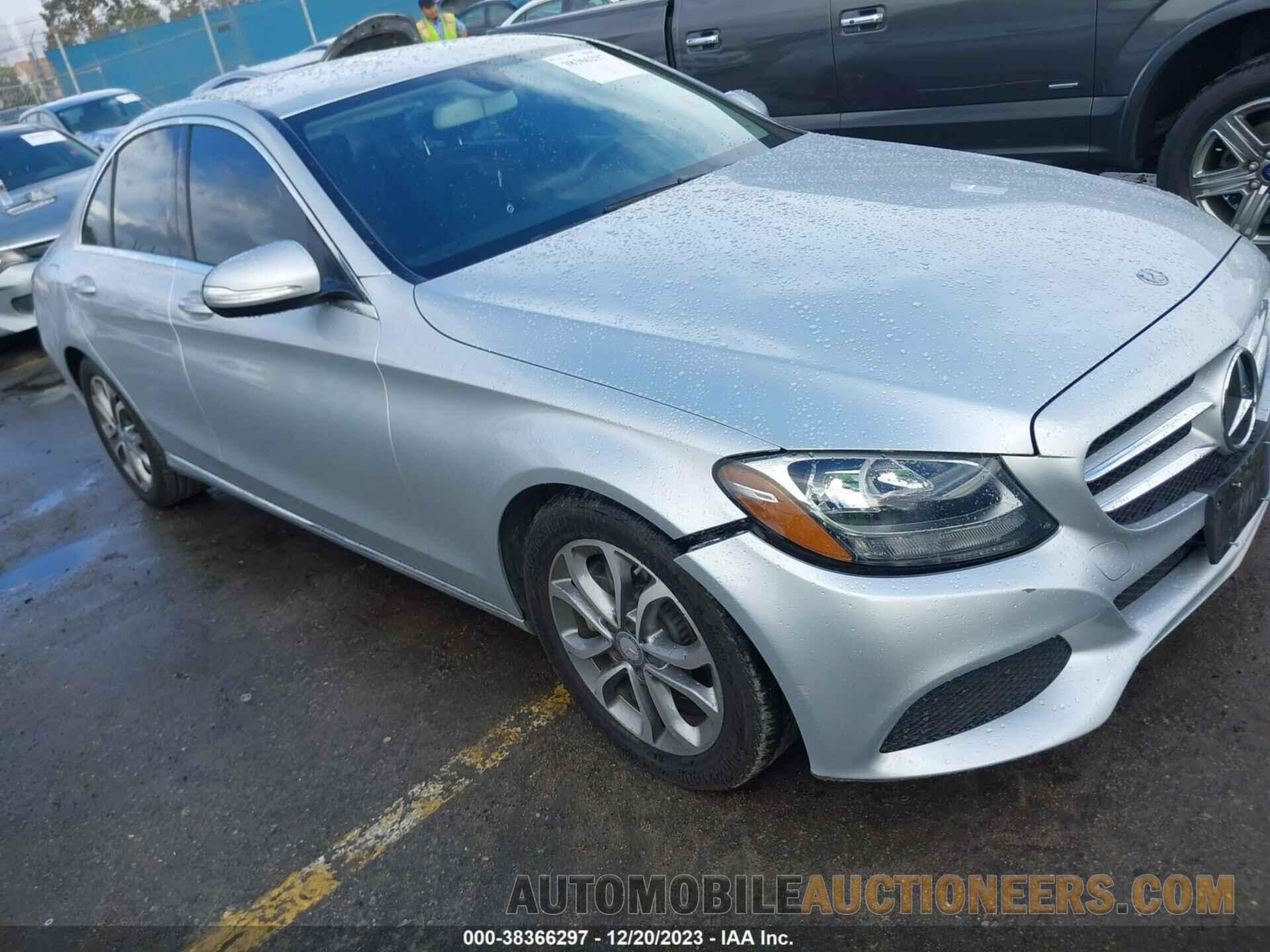 55SWF4JB8FU092449 MERCEDES-BENZ C 2015