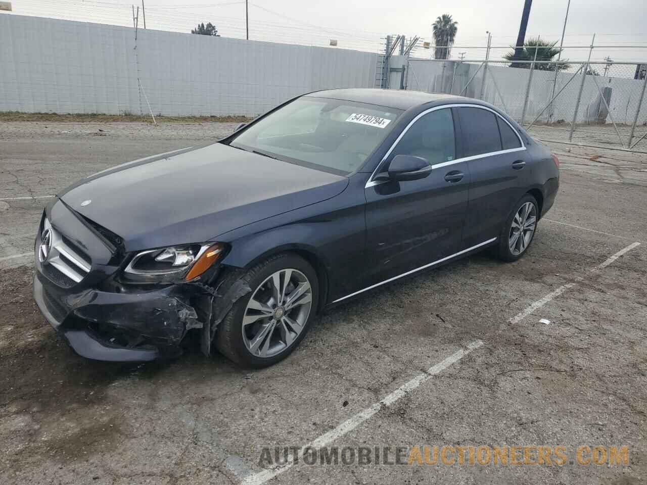 55SWF4JB8GU097278 MERCEDES-BENZ C-CLASS 2016