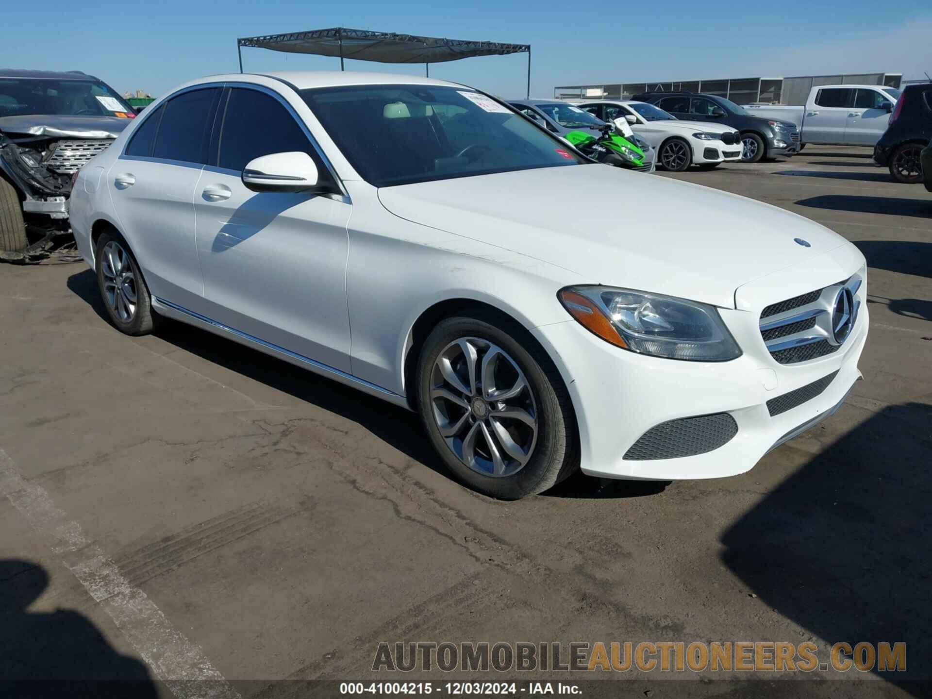 55SWF4JB8GU097460 MERCEDES-BENZ C-CLASS 2016