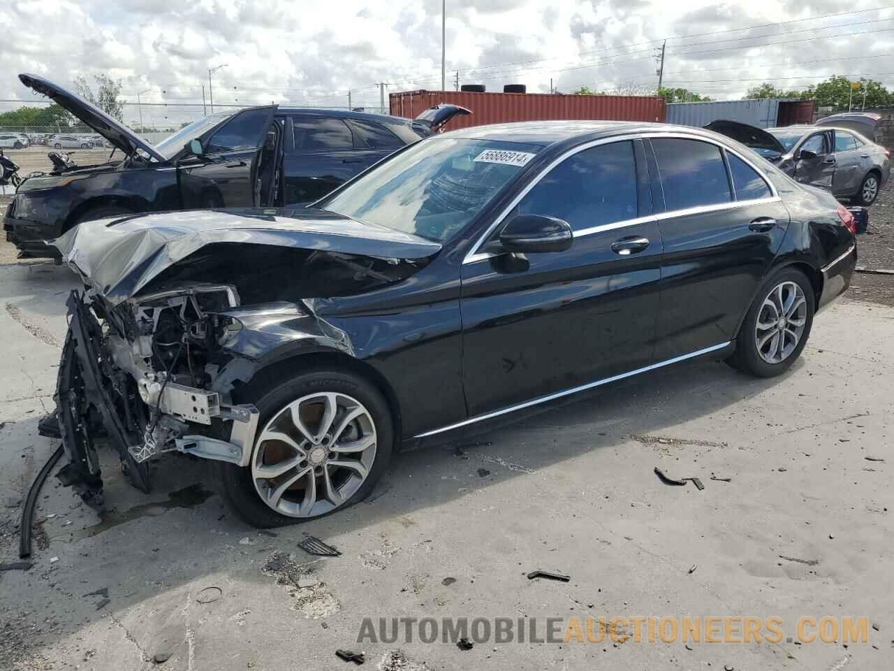 55SWF4JB8GU101099 MERCEDES-BENZ C-CLASS 2016