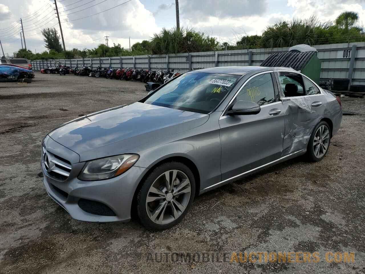 55SWF4JB8GU112426 MERCEDES-BENZ C-CLASS 2016