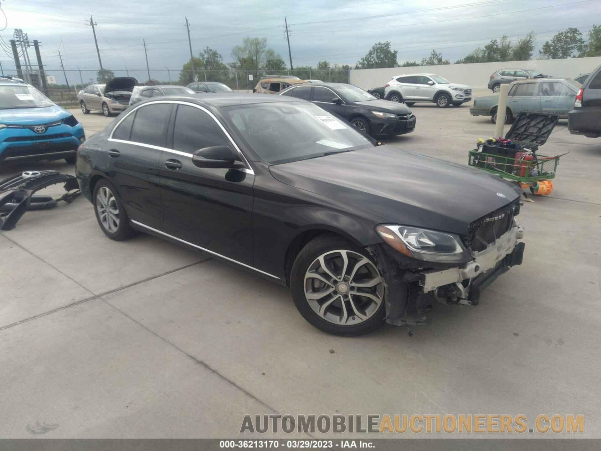 55SWF4JB8GU119327 MERCEDES-BENZ C-CLASS 2016