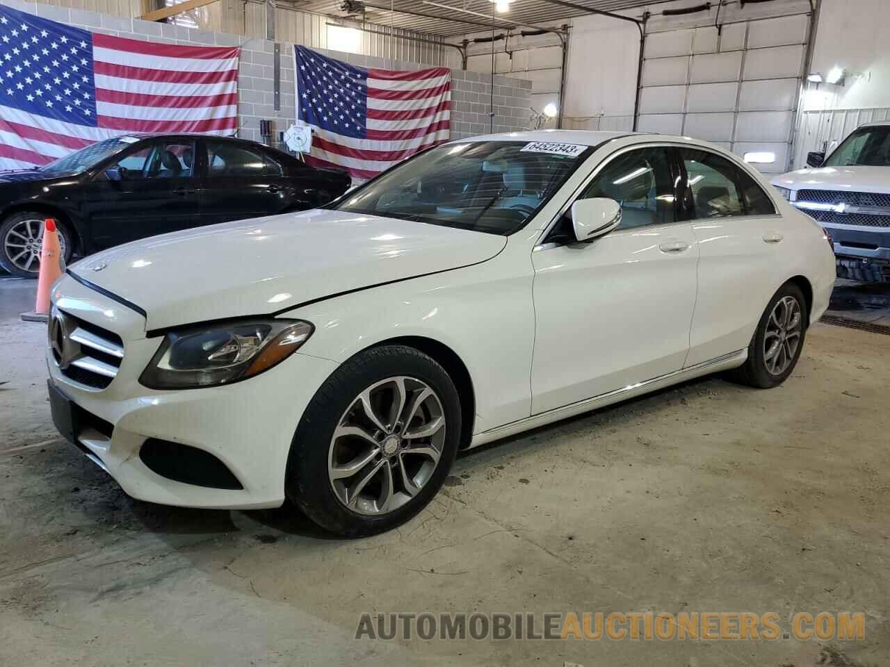 55SWF4JB8GU121885 MERCEDES-BENZ C-CLASS 2016