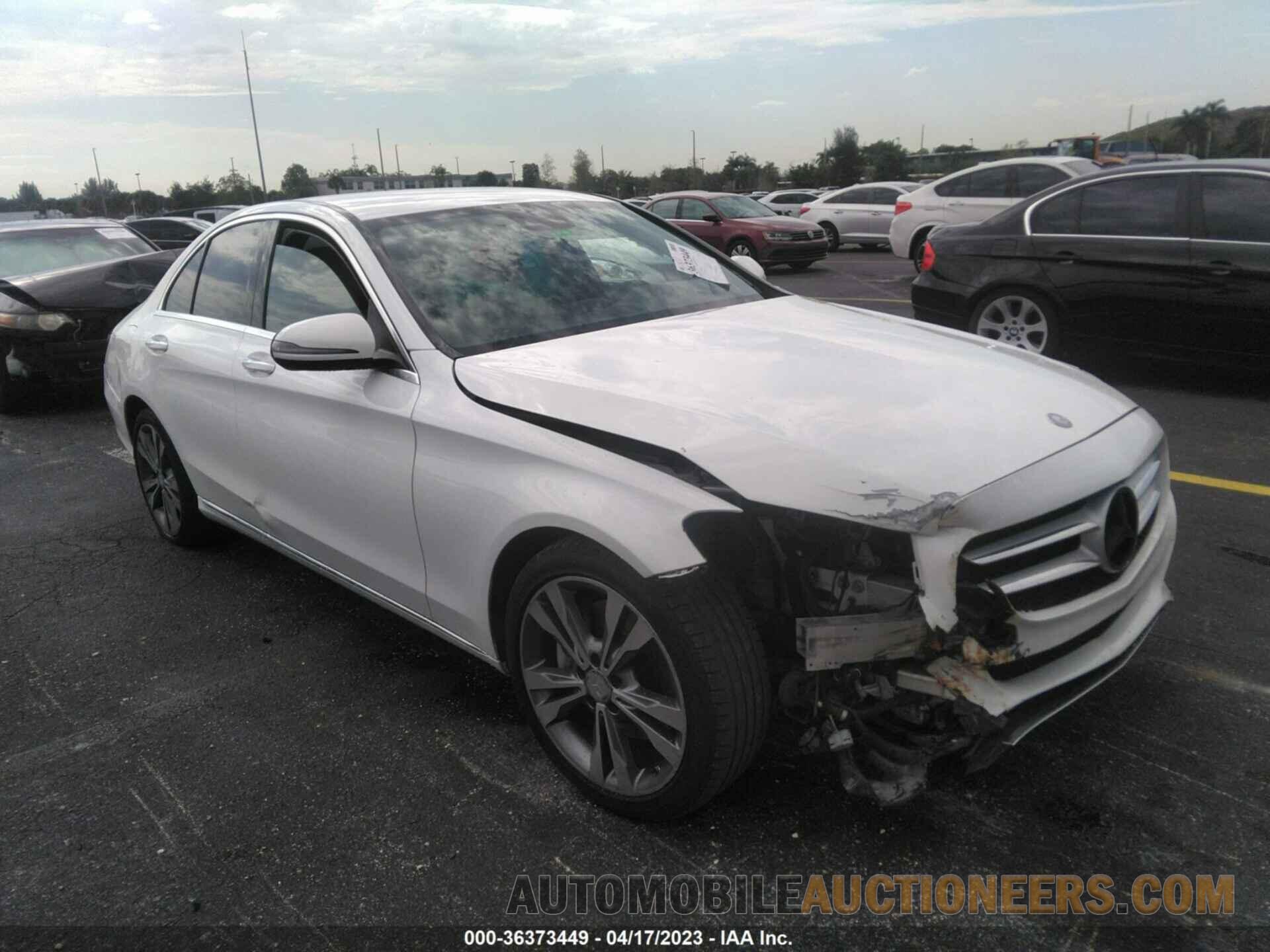 55SWF4JB8GU123684 MERCEDES-BENZ C-CLASS 2016