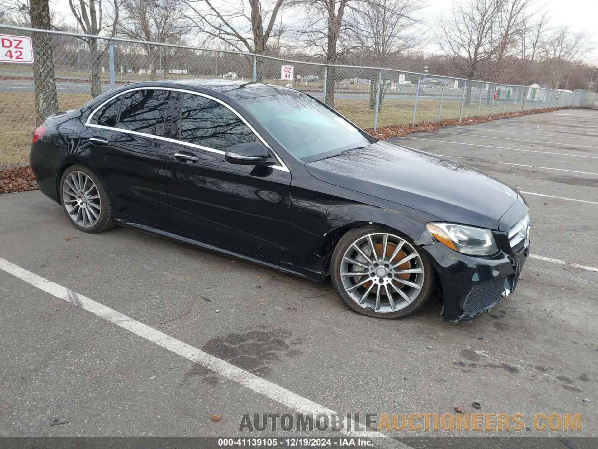 55SWF4JB8GU126990 MERCEDES-BENZ C-CLASS 2016