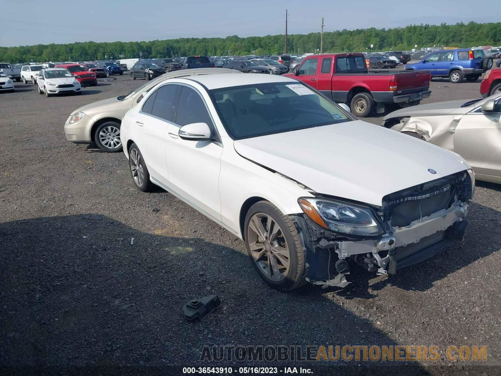 55SWF4JB8GU128433 MERCEDES-BENZ C-CLASS 2016