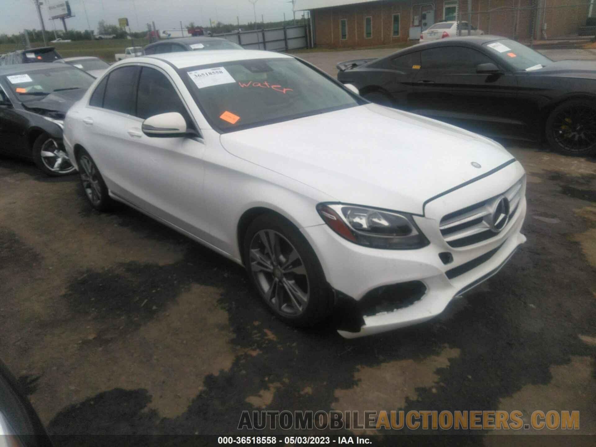 55SWF4JB8GU133003 MERCEDES-BENZ C-CLASS 2016