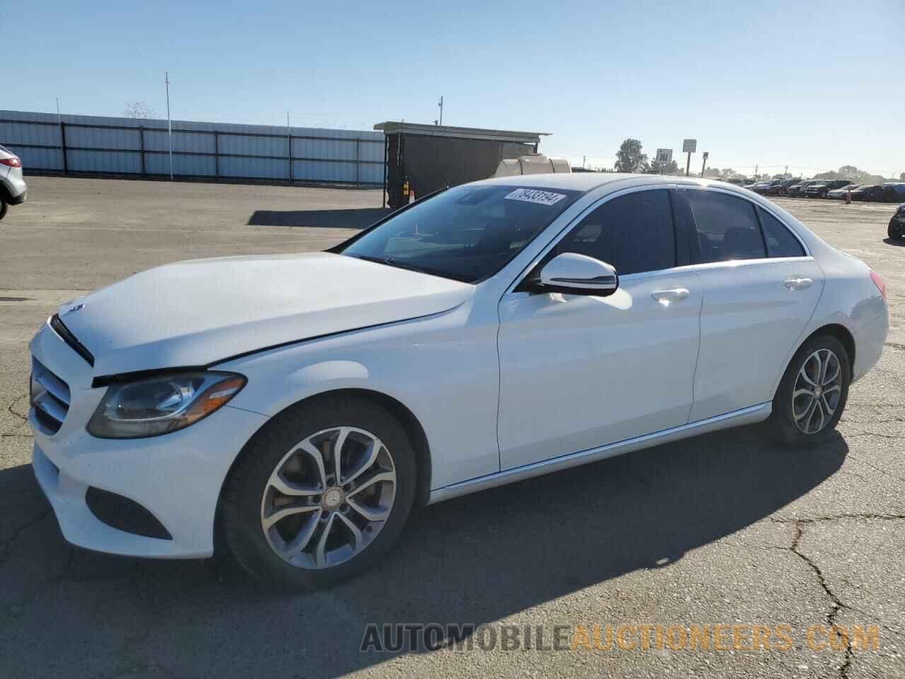 55SWF4JB8GU142218 MERCEDES-BENZ C-CLASS 2016