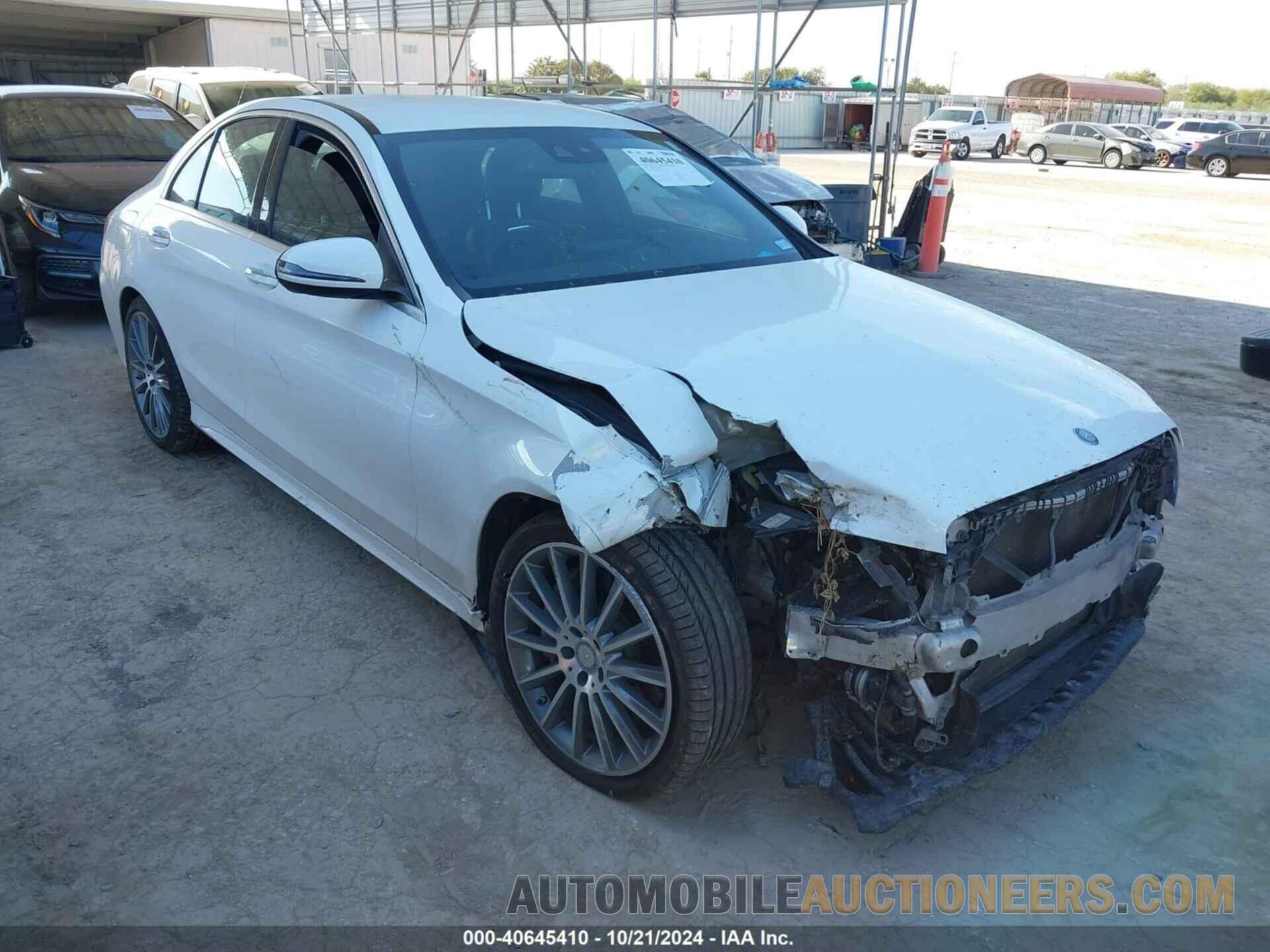 55SWF4JB8GU145538 MERCEDES-BENZ C 300 2016