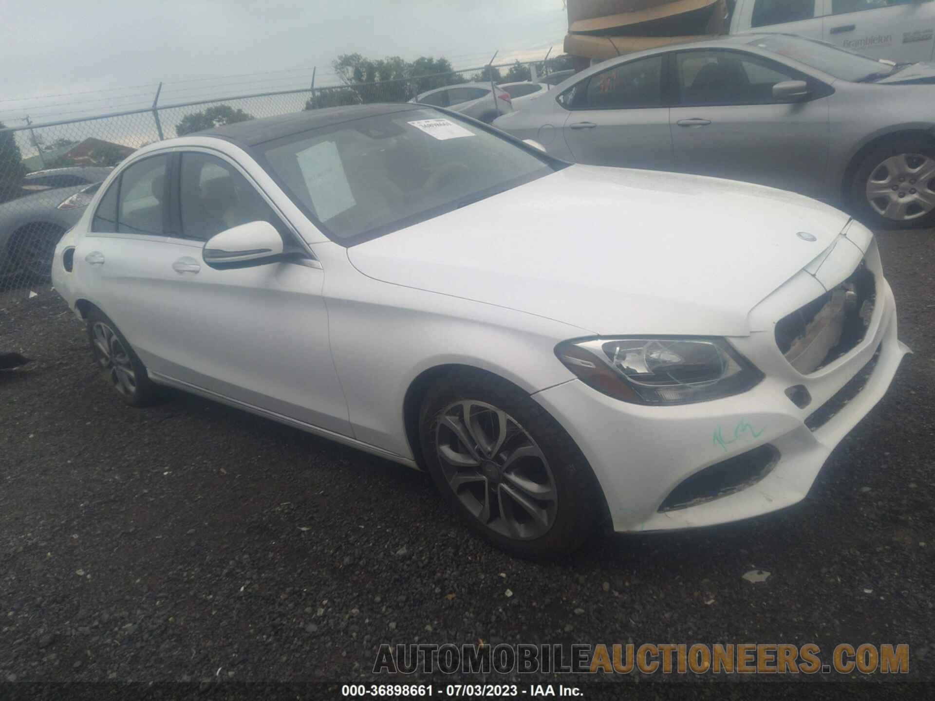 55SWF4JB8GU151551 MERCEDES-BENZ C-CLASS 2016