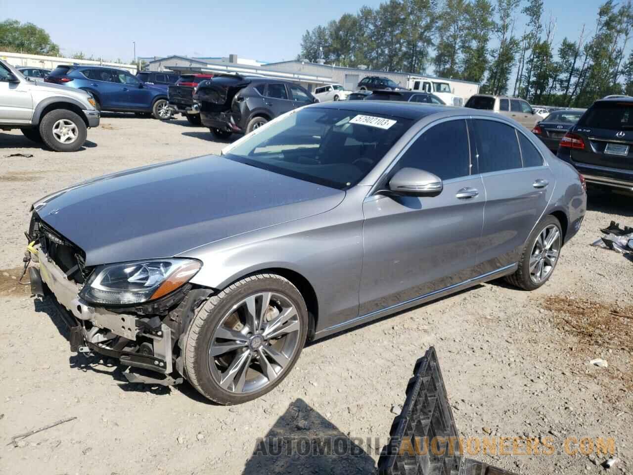 55SWF4JB8GU152117 MERCEDES-BENZ C-CLASS 2016