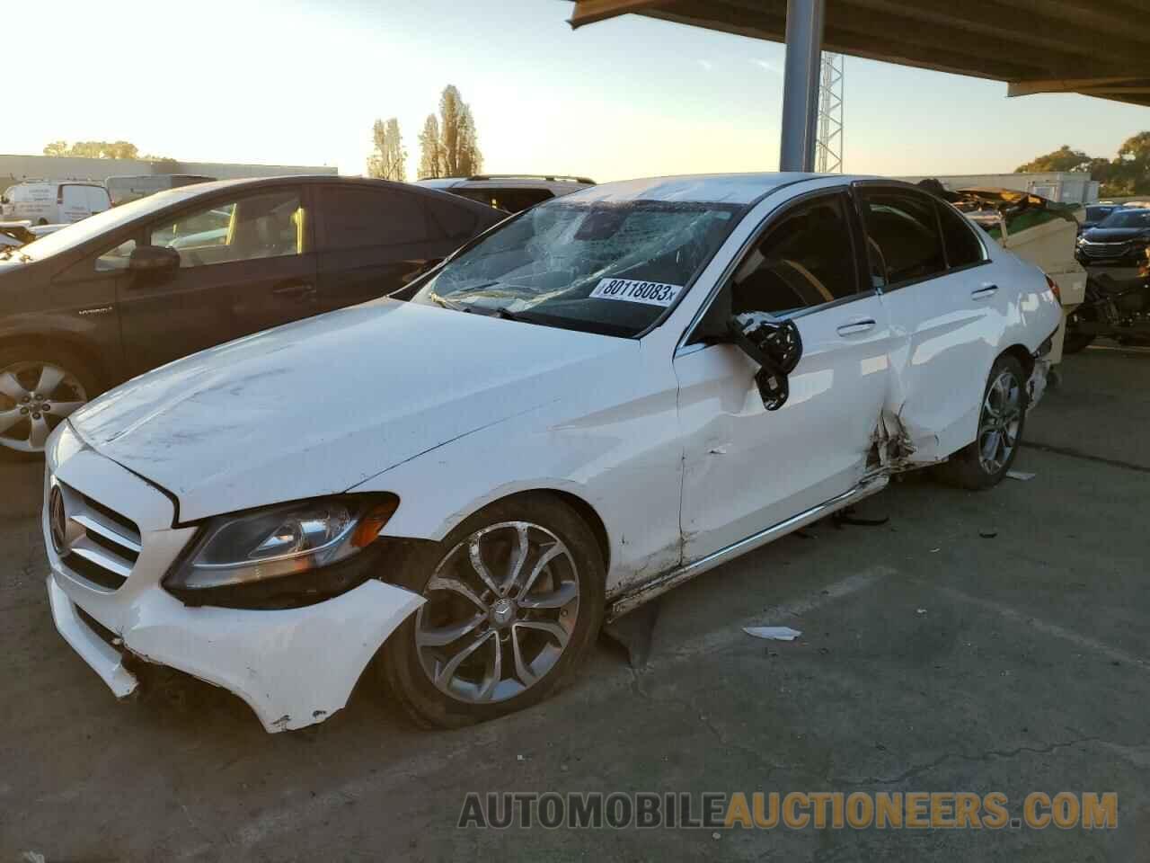 55SWF4JB8GU155793 MERCEDES-BENZ C-CLASS 2016