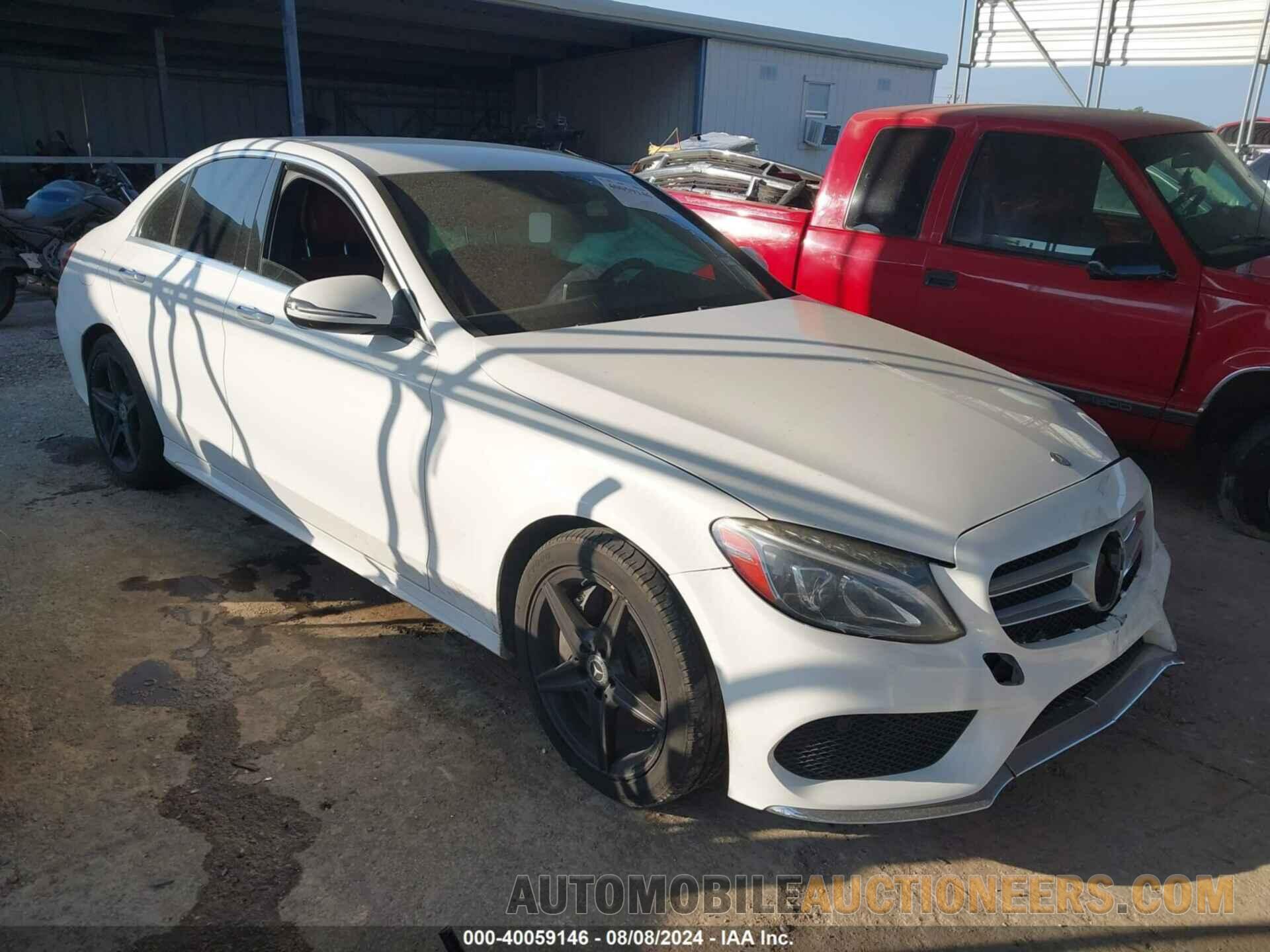 55SWF4JB8GU158483 MERCEDES-BENZ C 2016