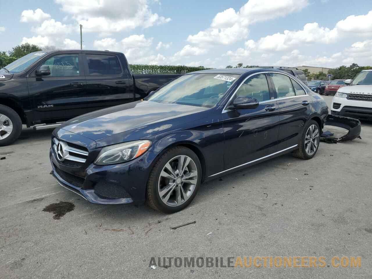 55SWF4JB8GU161819 MERCEDES-BENZ C-CLASS 2016