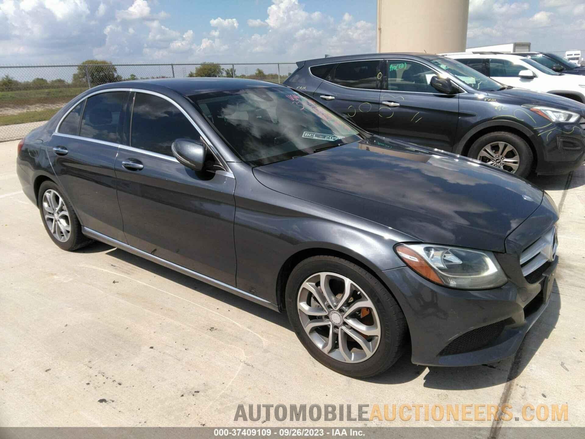 55SWF4JB8GU165269 MERCEDES-BENZ C-CLASS 2016