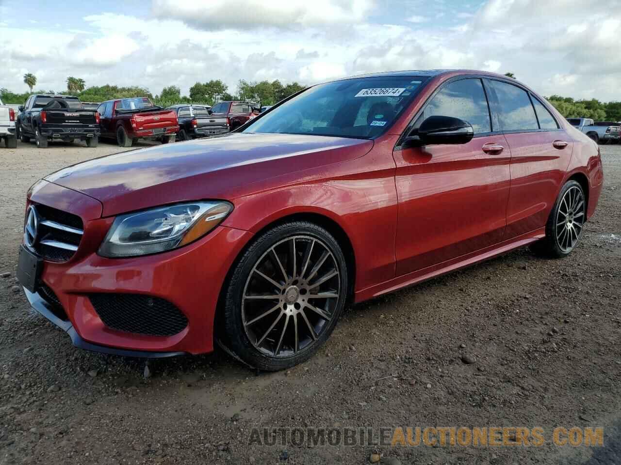 55SWF4JB8GU172688 MERCEDES-BENZ C-CLASS 2016