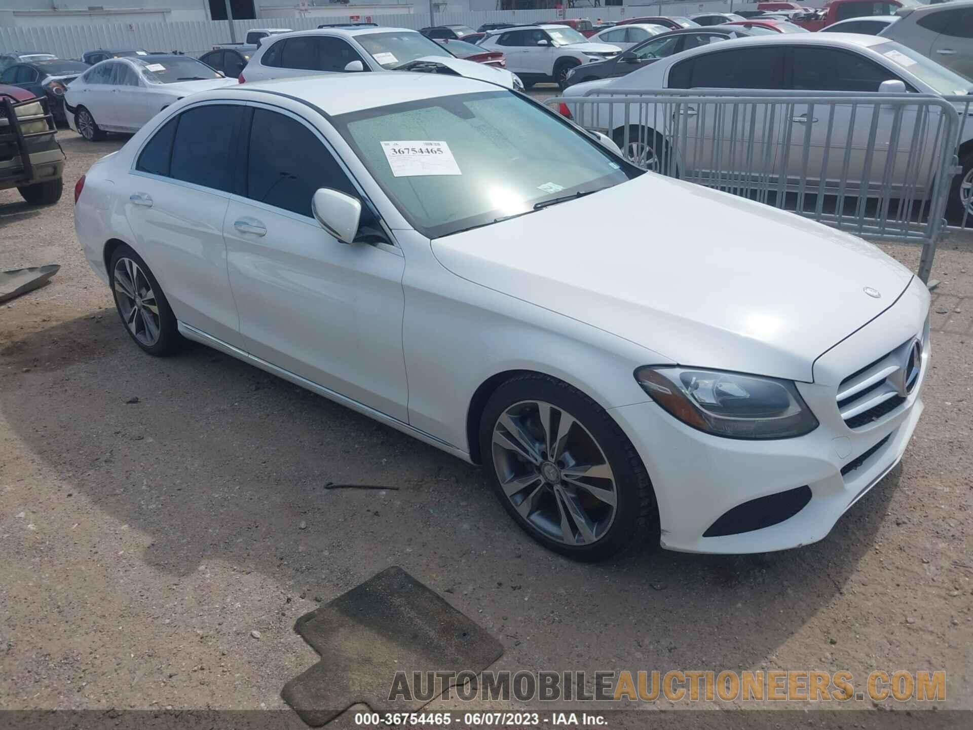 55SWF4JB8GU174019 MERCEDES-BENZ C-CLASS 2016