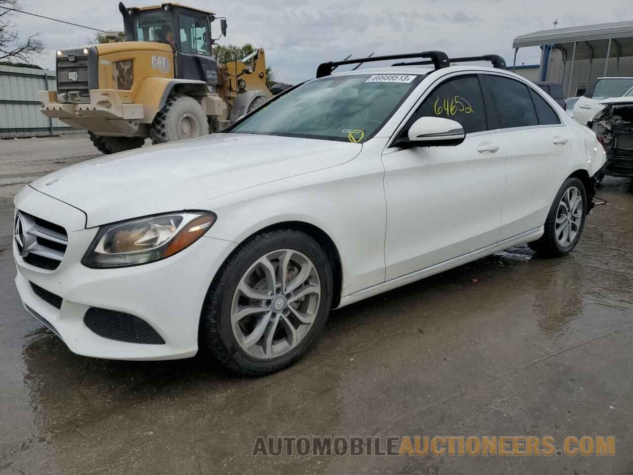 55SWF4JB8GU178815 MERCEDES-BENZ C-CLASS 2016