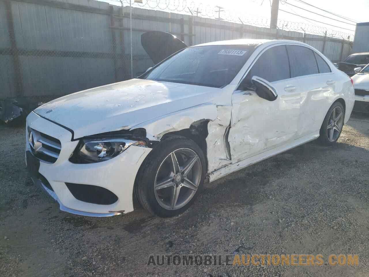 55SWF4JB8HU181067 MERCEDES-BENZ C-CLASS 2017