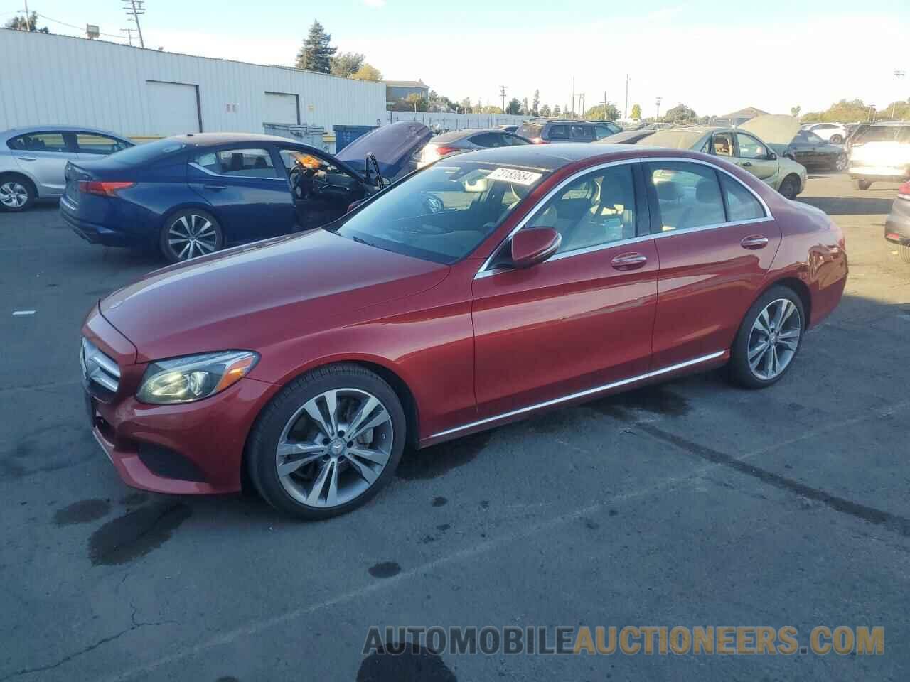 55SWF4JB8HU183482 MERCEDES-BENZ C-CLASS 2017