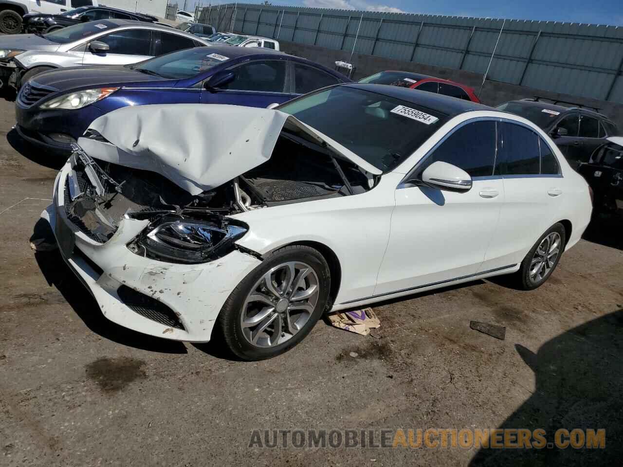 55SWF4JB8HU184096 MERCEDES-BENZ C-CLASS 2017