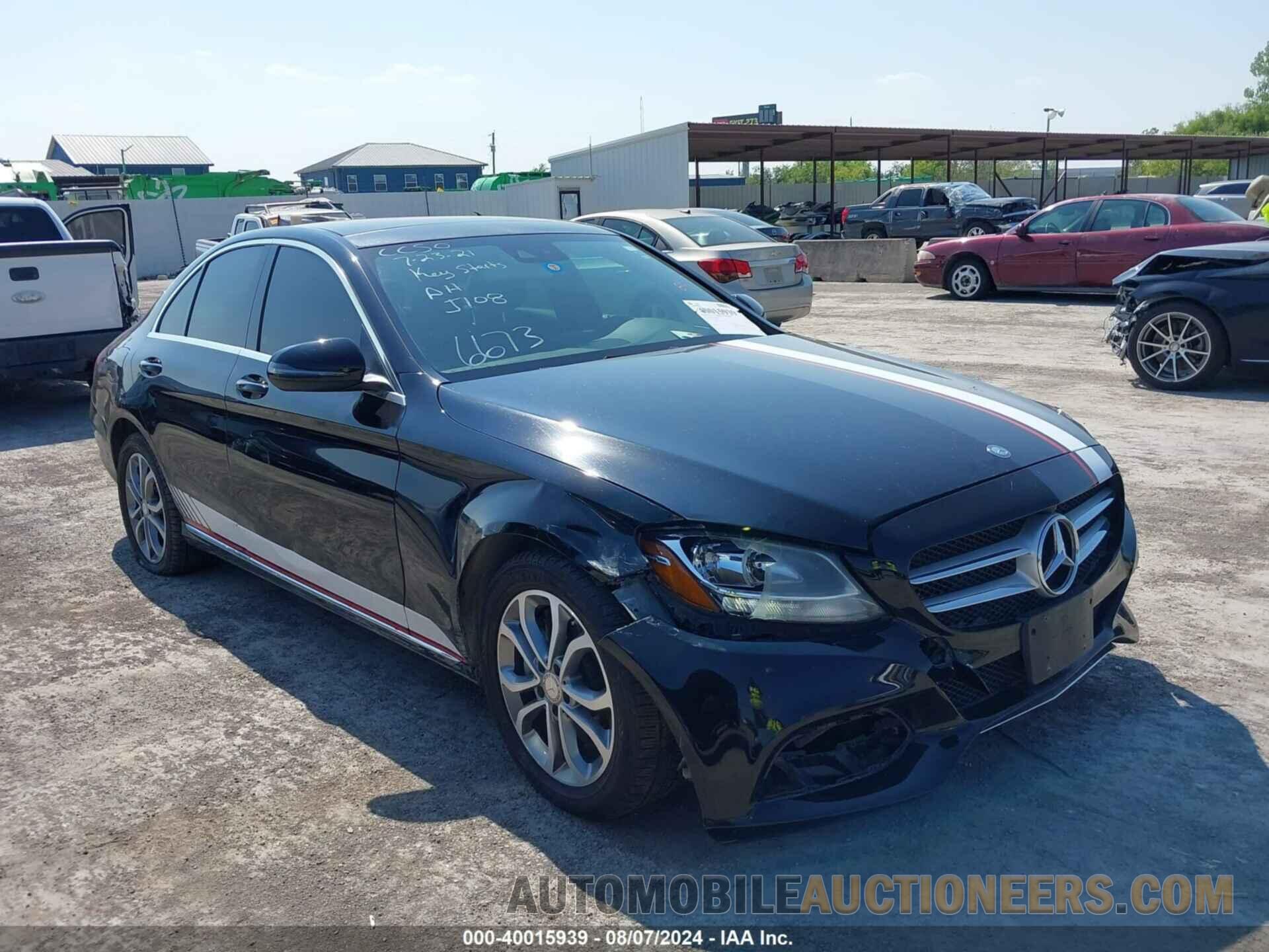 55SWF4JB8HU186673 MERCEDES-BENZ C 300 2017