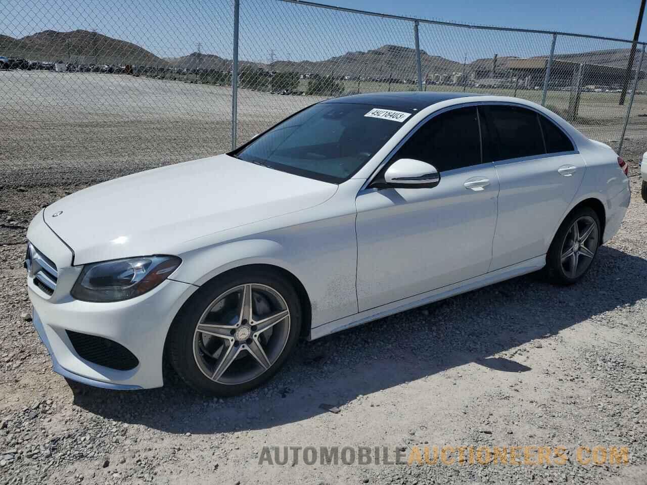 55SWF4JB8HU193249 MERCEDES-BENZ C-CLASS 2017