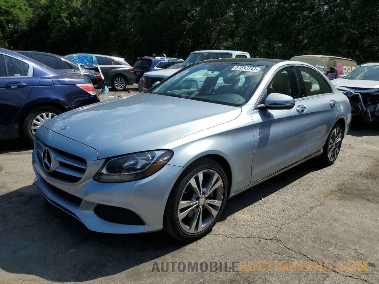 55SWF4JB8HU196877 MERCEDES-BENZ C-CLASS 2017