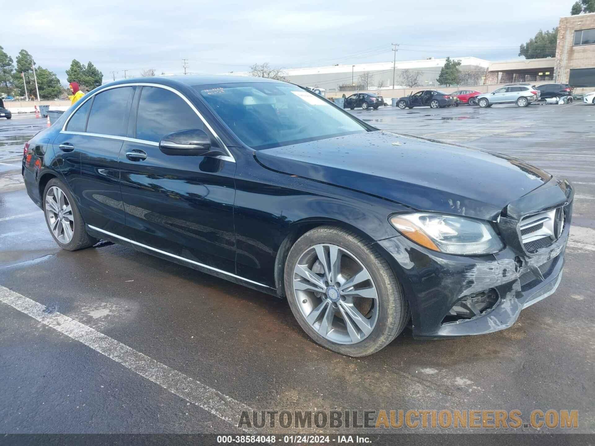 55SWF4JB8HU203777 MERCEDES-BENZ C 300 2017