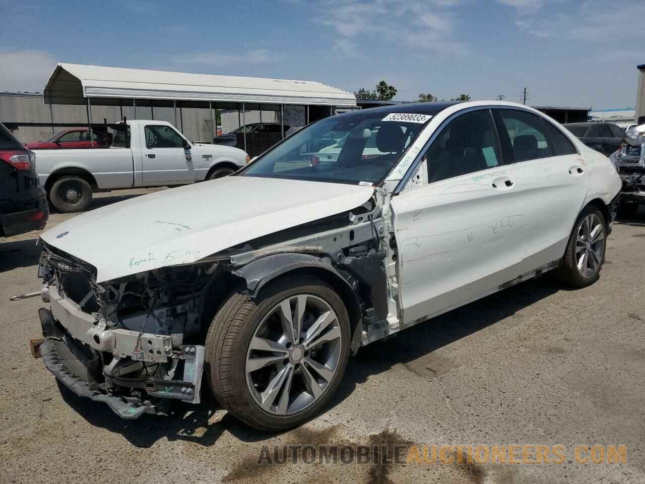 55SWF4JB8HU206260 MERCEDES-BENZ C-CLASS 2017