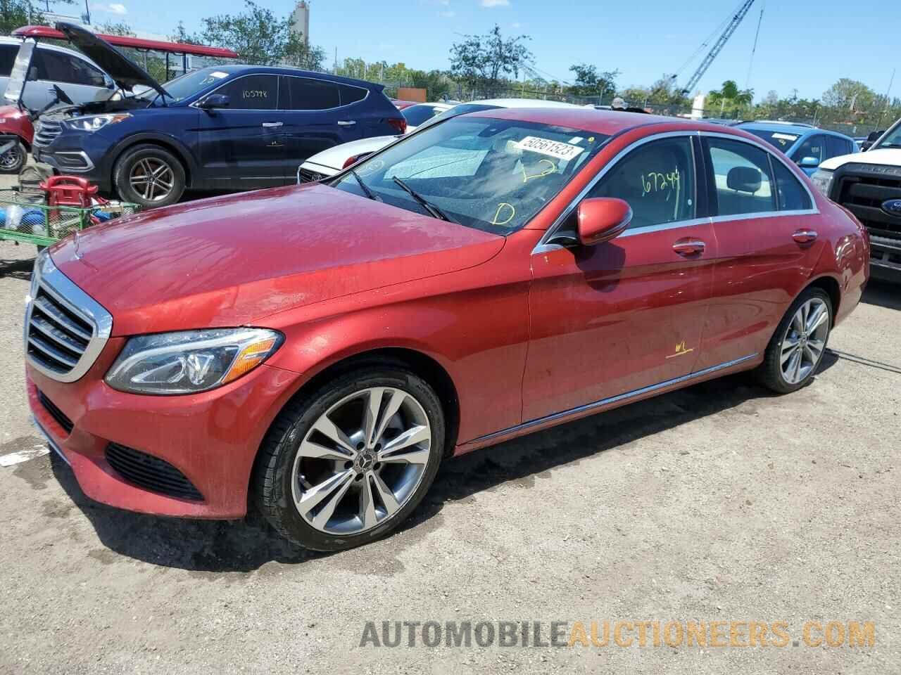 55SWF4JB8HU216321 MERCEDES-BENZ C-CLASS 2017