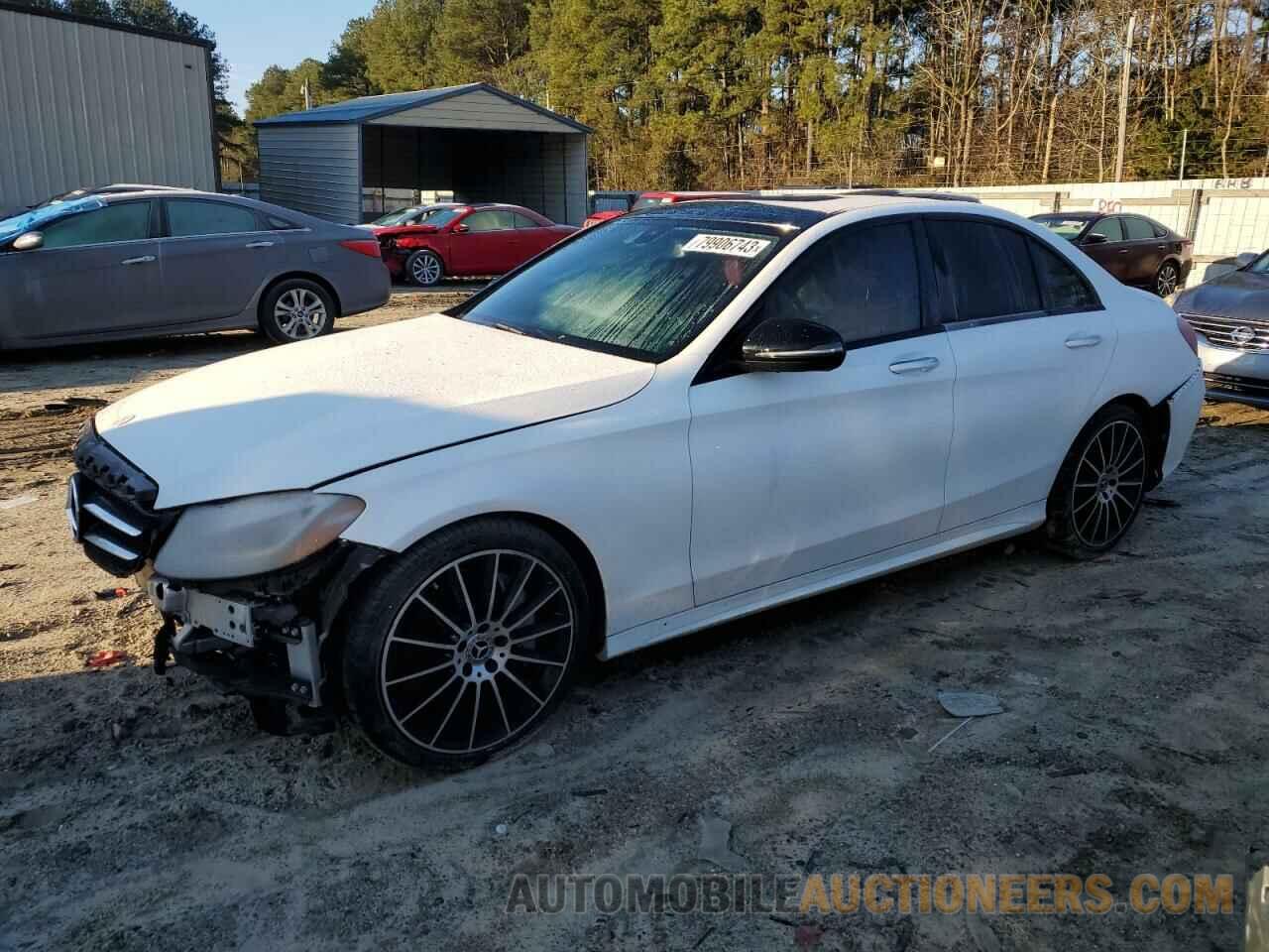 55SWF4JB8HU219039 MERCEDES-BENZ C-CLASS 2017