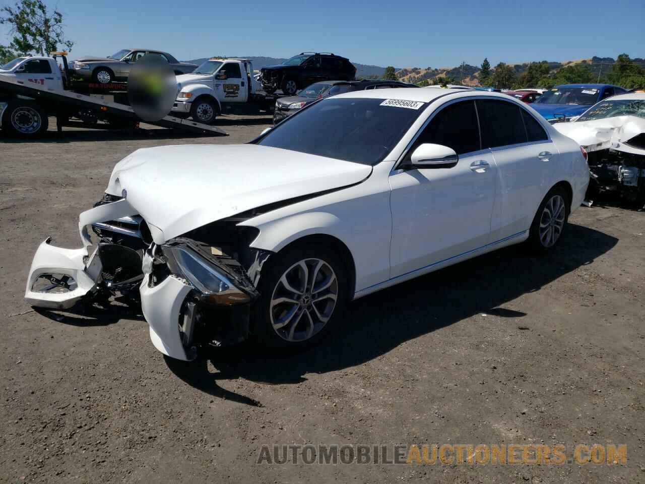 55SWF4JB8HU219803 MERCEDES-BENZ C-CLASS 2017