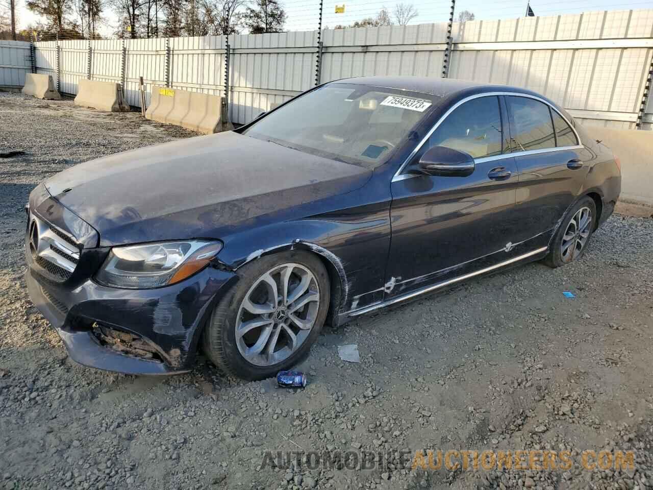 55SWF4JB8HU223382 MERCEDES-BENZ C-CLASS 2017