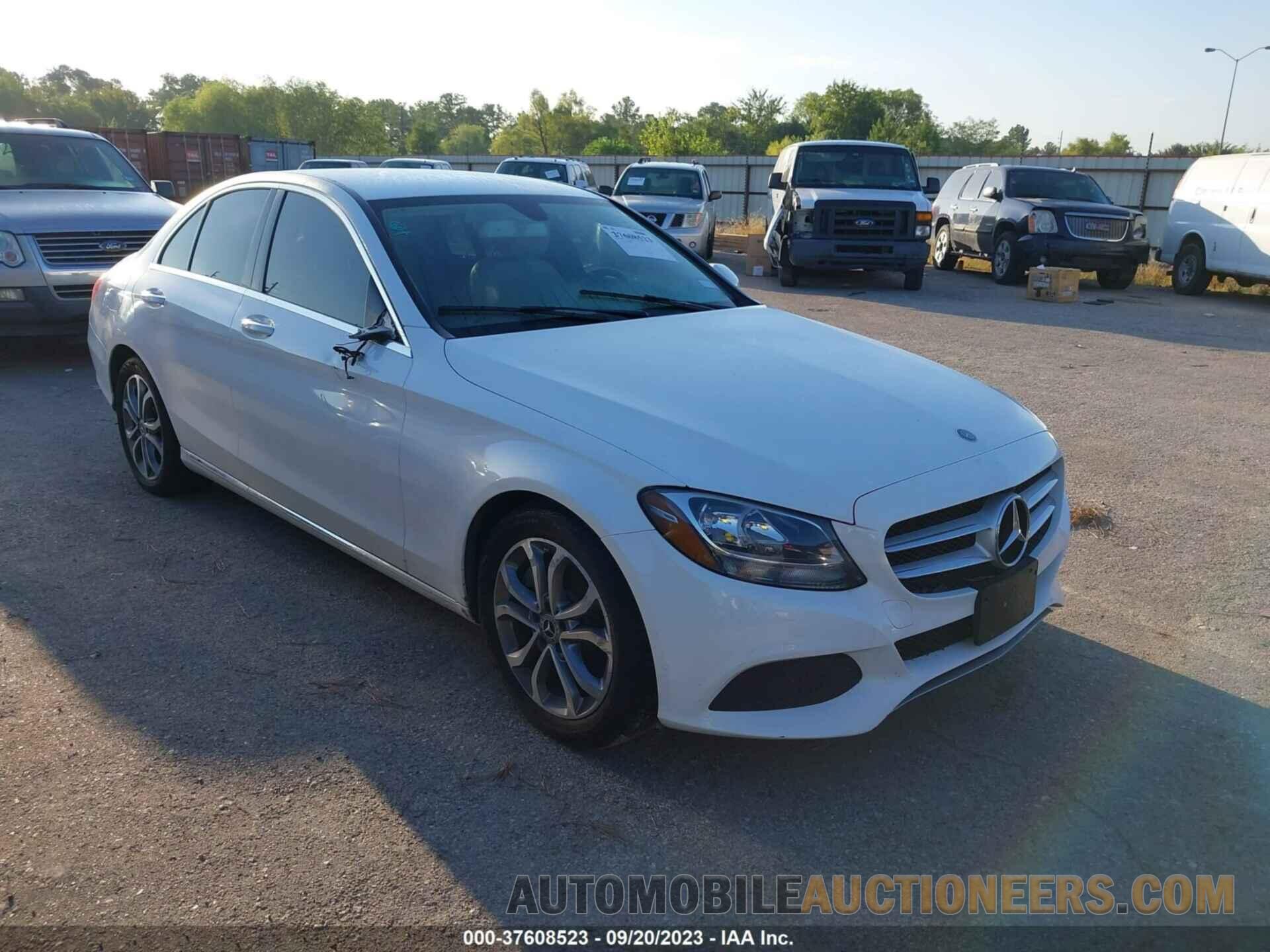 55SWF4JB8HU227559 MERCEDES-BENZ C-CLASS 2017