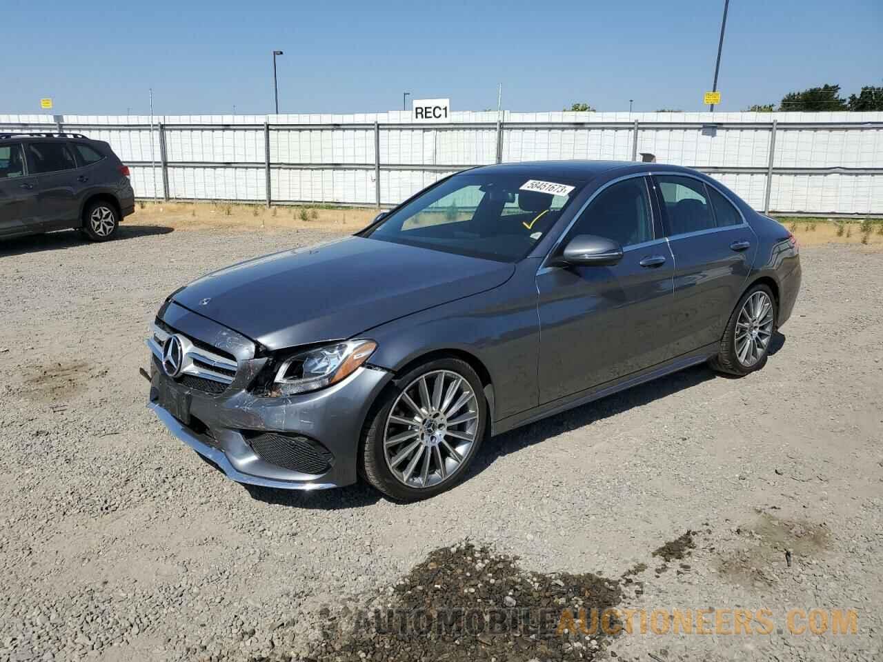 55SWF4JB8HU231837 MERCEDES-BENZ C-CLASS 2017