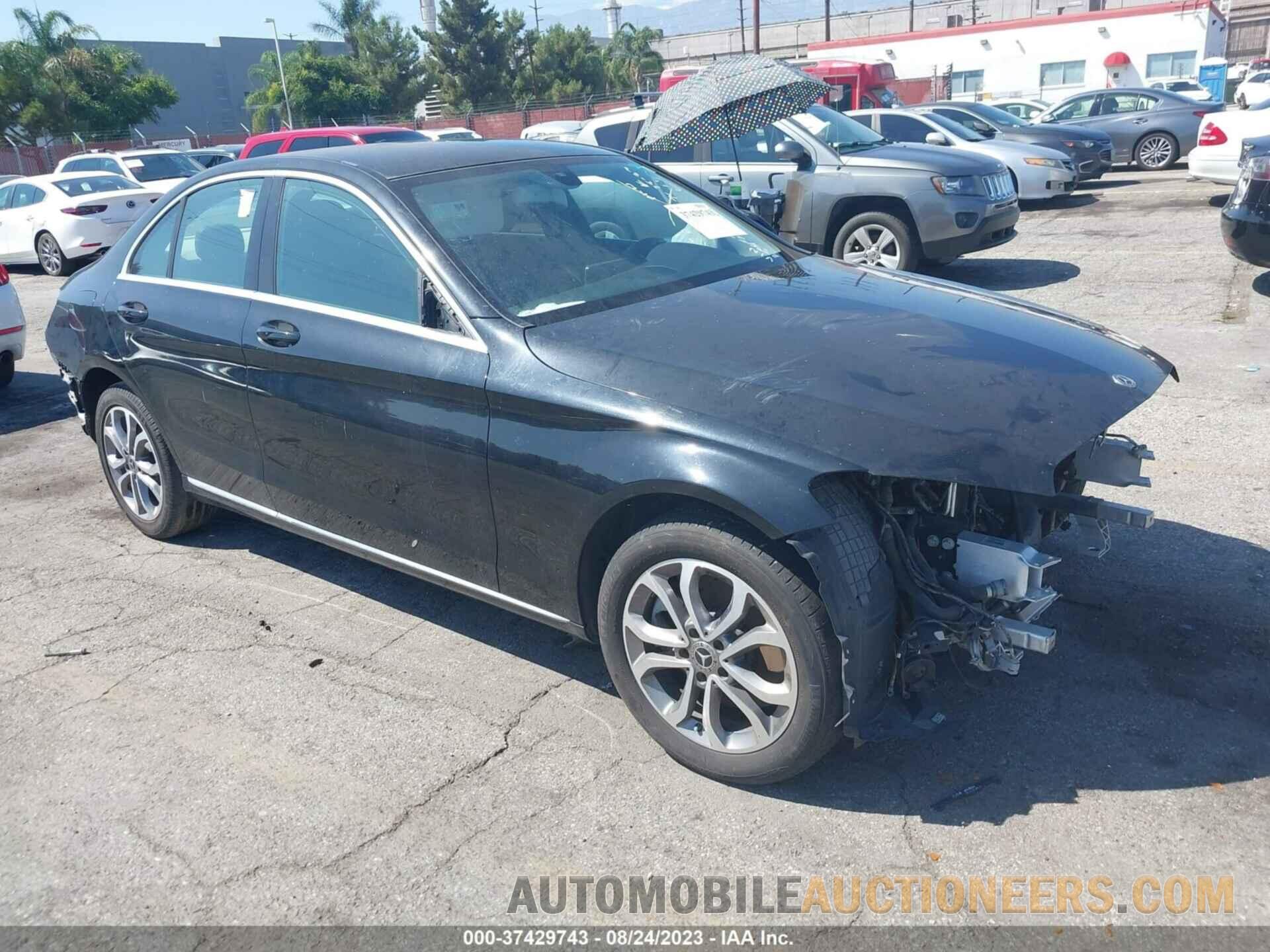 55SWF4JB8HU233457 MERCEDES-BENZ C-CLASS 2017