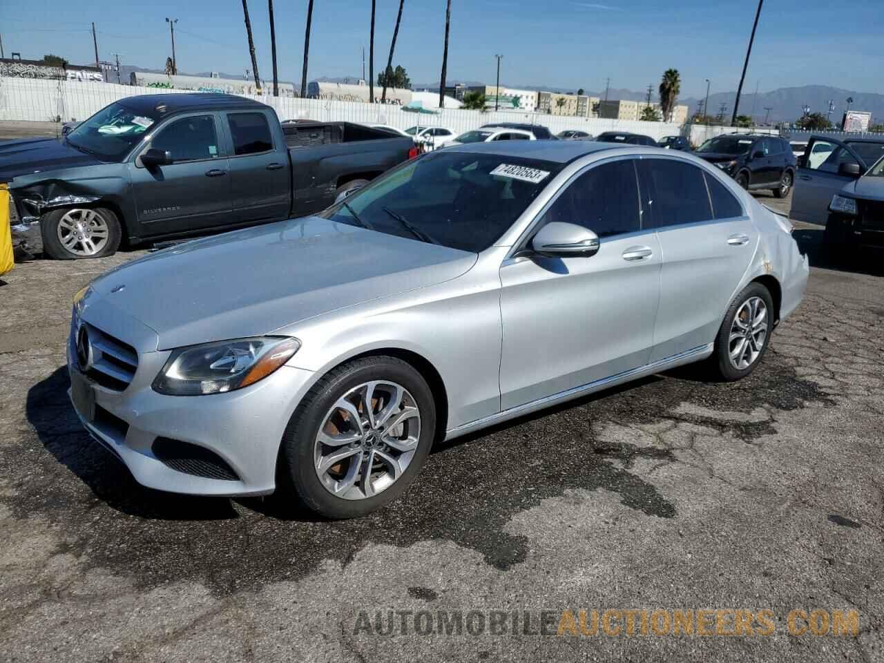 55SWF4JB8HU234284 MERCEDES-BENZ C-CLASS 2017