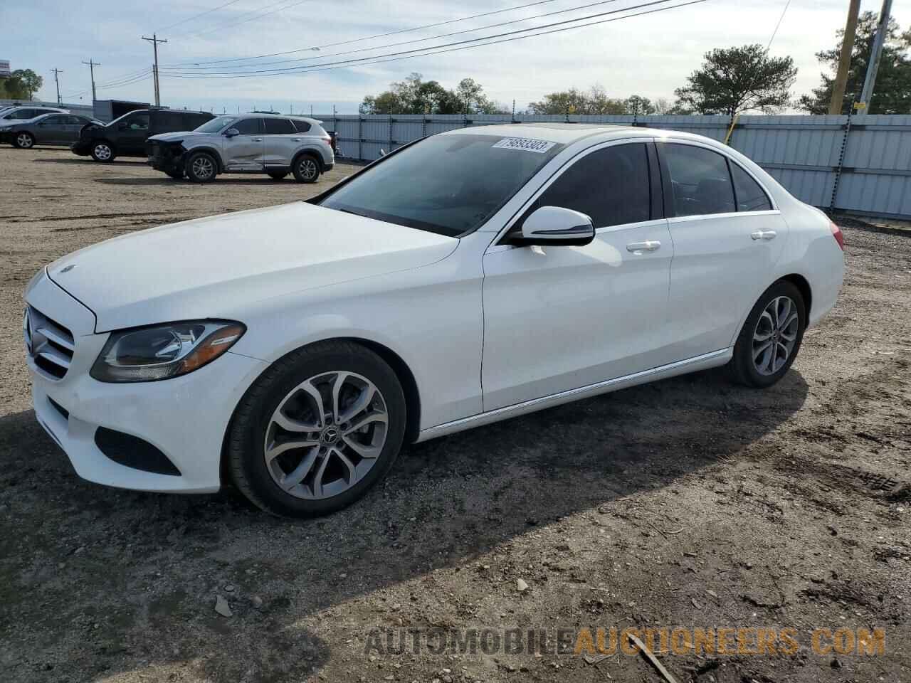 55SWF4JB8JU235151 MERCEDES-BENZ C-CLASS 2018