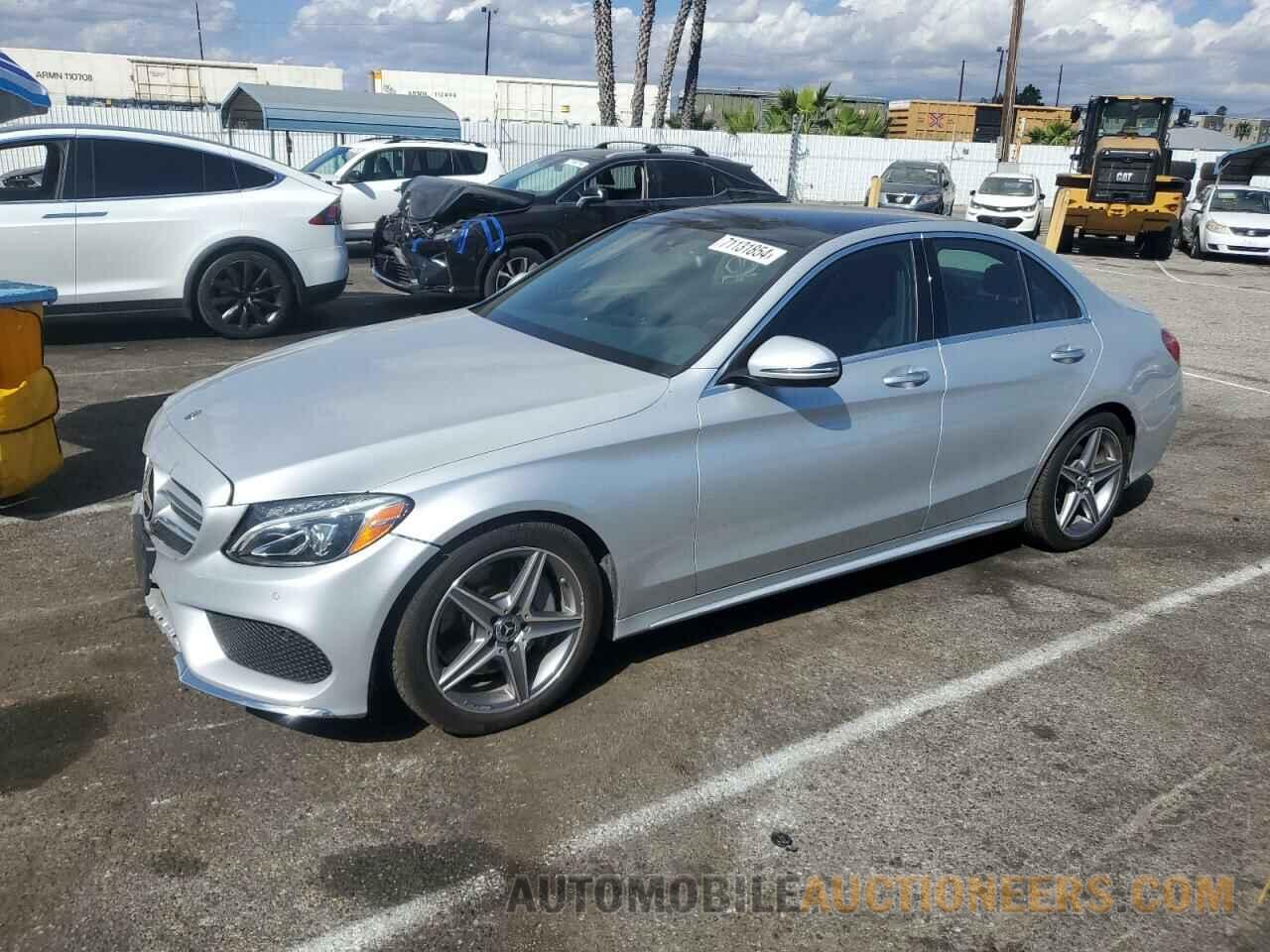 55SWF4JB8JU247610 MERCEDES-BENZ C-CLASS 2018